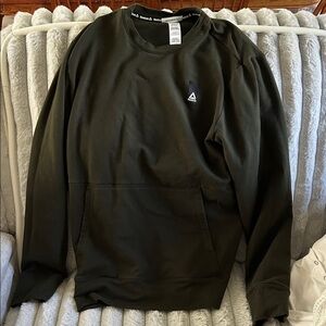 Reebok Men's Dark Green Crewneck Sweater